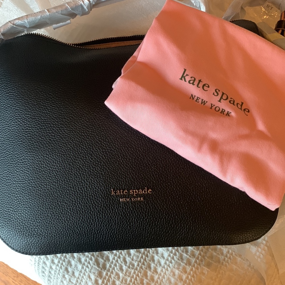 NWT Kate Spade black anyway medium shoulder bag. - Picture 6 of 10